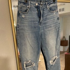 American Eagle Curvy Stretchy Mom Jeans